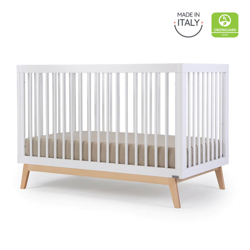 Dadada Soho 3-in-1 Convertible Crib - White/Natural