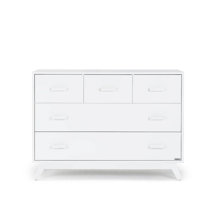 Dadada Soho 5-Drawer Dresser - All White (2box)