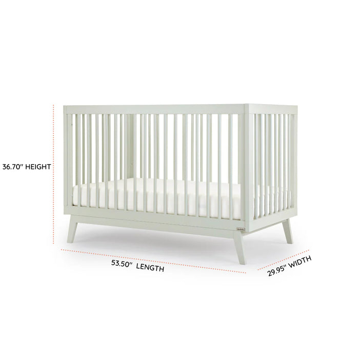 Dadada Soho 3-in-1 Convertible Crib - Sage