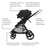 Maxi Cosi Zelia Luxe 5-in-1 Modular Travel System - Basalt Black