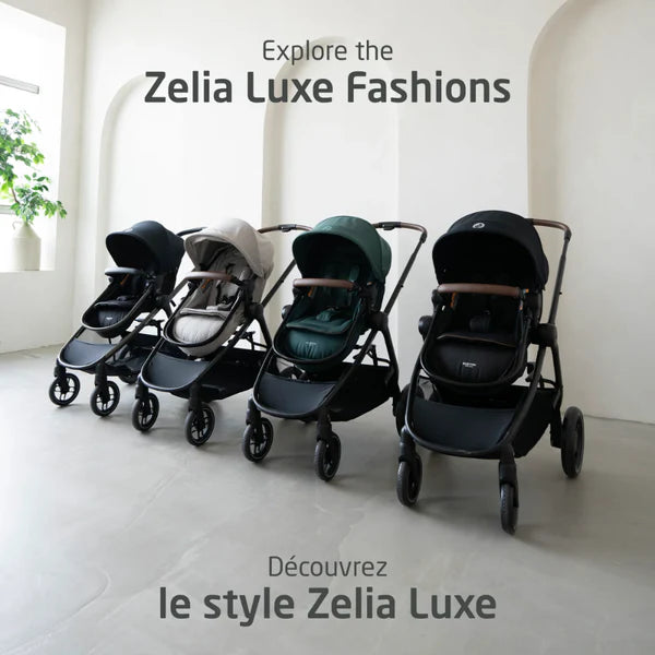 Maxi Cosi Zelia Luxe 5-in-1 Modular Travel System - New Hope Tan