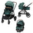 Maxi Cosi Zelia Luxe 5-in-1 Modular Travel System - Essential Green