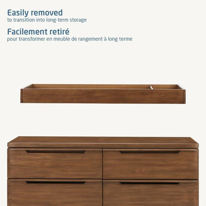 Maxi Cosi KD Double Dresser Topper Changing Station Embraced Forms - Walnut CG017CHN