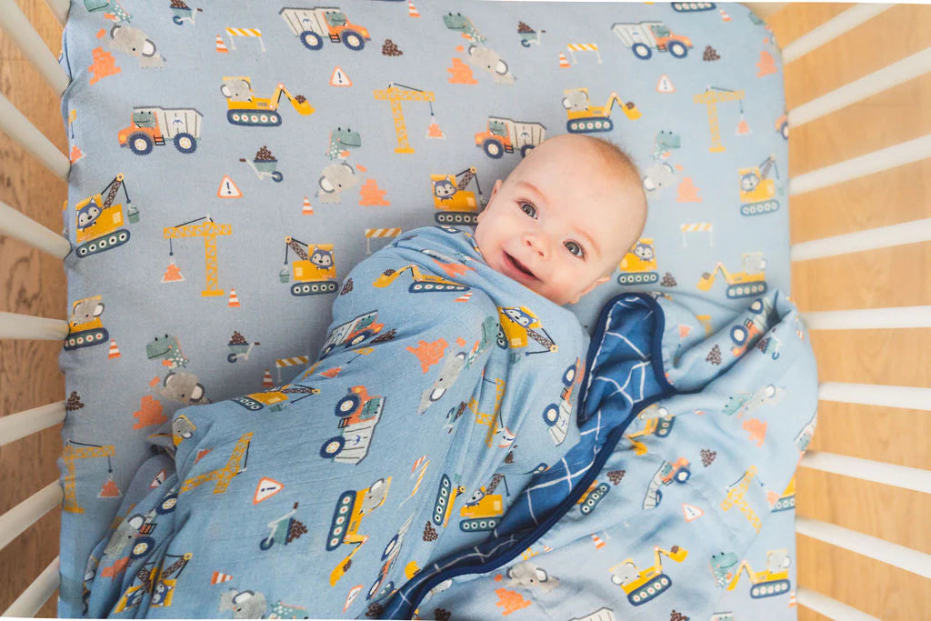 Loulou Lollipop Fitted Crib Sheet - Tiny Engineers