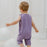 Nest Designs Sleeveless Romper - Violet Blooms