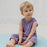 Nest Designs Sleeveless Romper - Violet Blooms