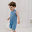 Nest Designs Sleeveless Romper - Azure Lake