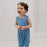 Nest Designs Sleeveless Romper - Azure Lake