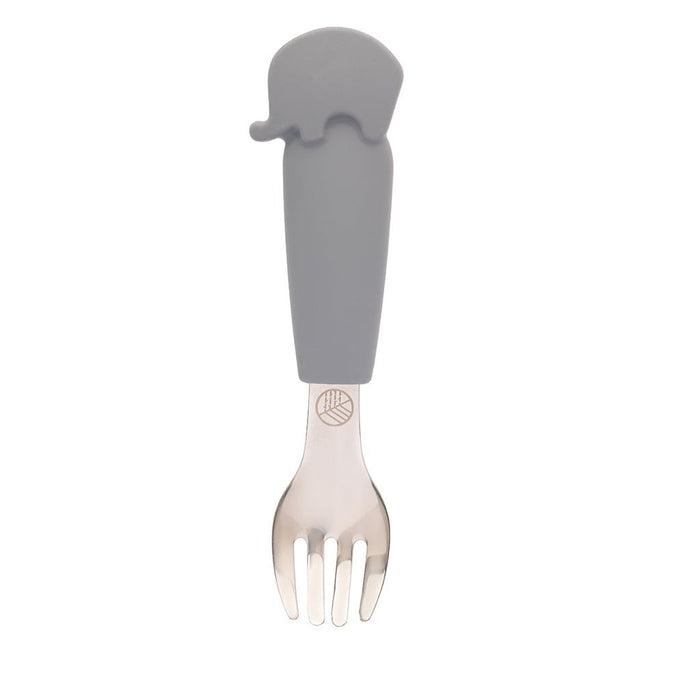 Eco Rascals Elephant Cutlery - Silver