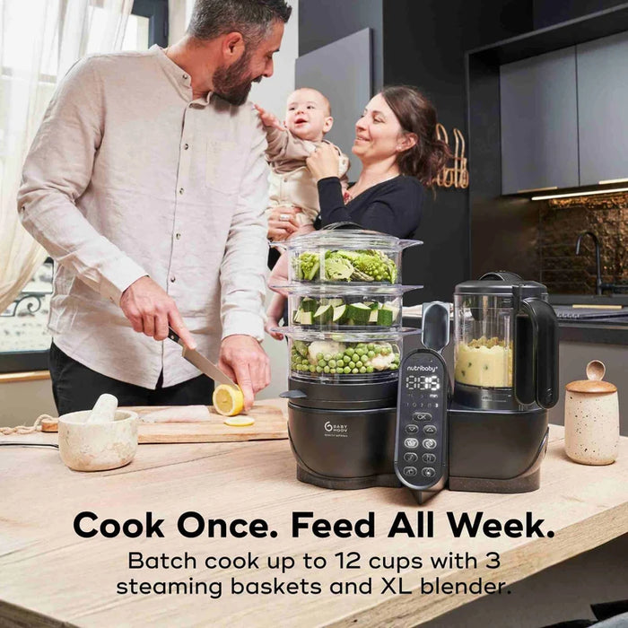 Babymoov Duo Meal Station XL Black