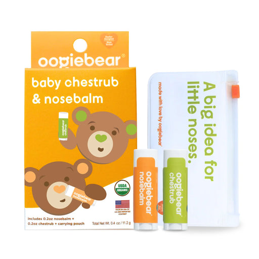 oogiebear Mini Nose Balm And Chest Rub Kit