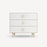 Oeuf Dot Merlin 3 Drawer Dresser - Birch/White