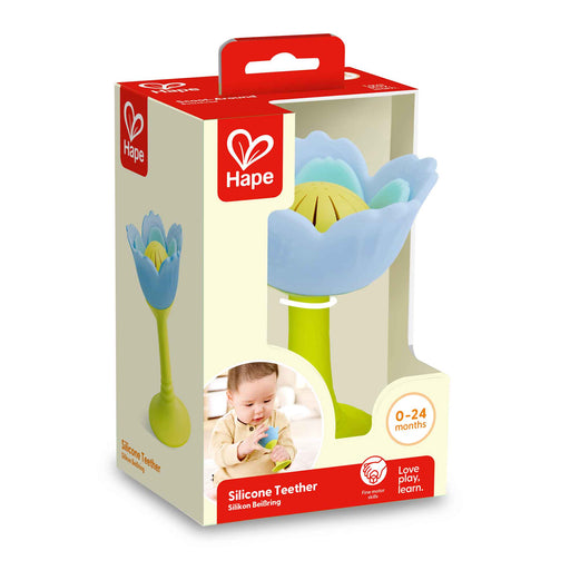 Hape 2026 Rattle & Teether Blue