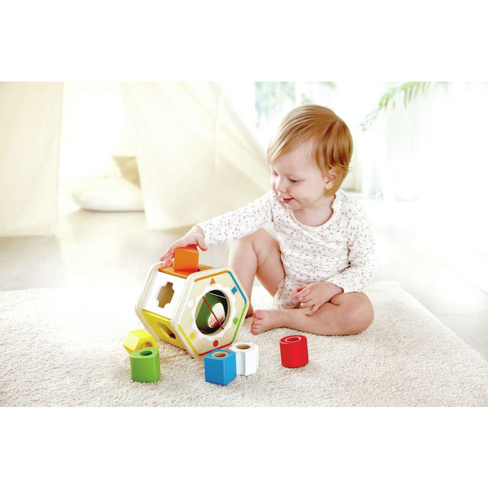 Hape Wooden Wonder Shape Sorter E0516