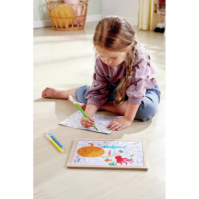 Hape Ocean Rescue Wooden Puzzle E1643