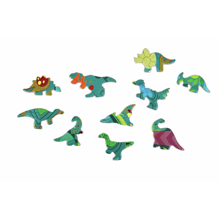 Hape Dinosaur Shimmer Floor Puzzle 202pcs E1667