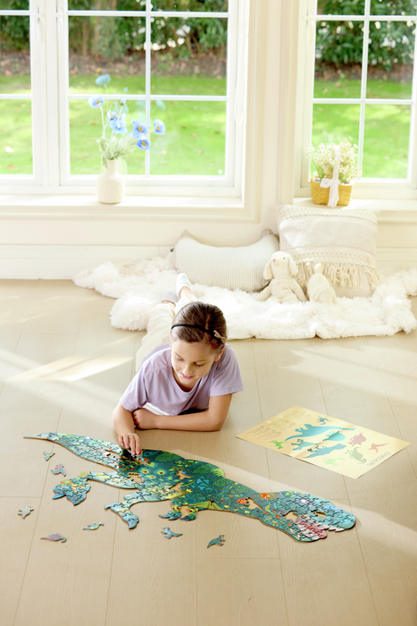 Hape Dinosaur Shimmer Floor Puzzle 202pcs E1667