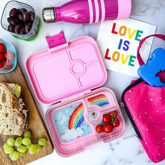 Yumbox Panino 4 Compartment - Pink/Rainbow