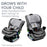 Britax Poplar Convertible Car Seat - Glacier Graphite
