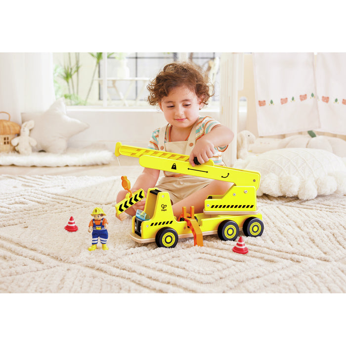 Hape Mobile Crane & Construction Set E3083