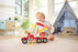 Hape Siren & Lights Toy Fire Truck E3090