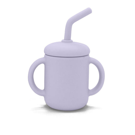 Kushies Silisippy Cup w/ Straw - Lilac