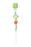 Loulou Lollipop Eric Carle Beaded Pacifier Clip - Caterpillar