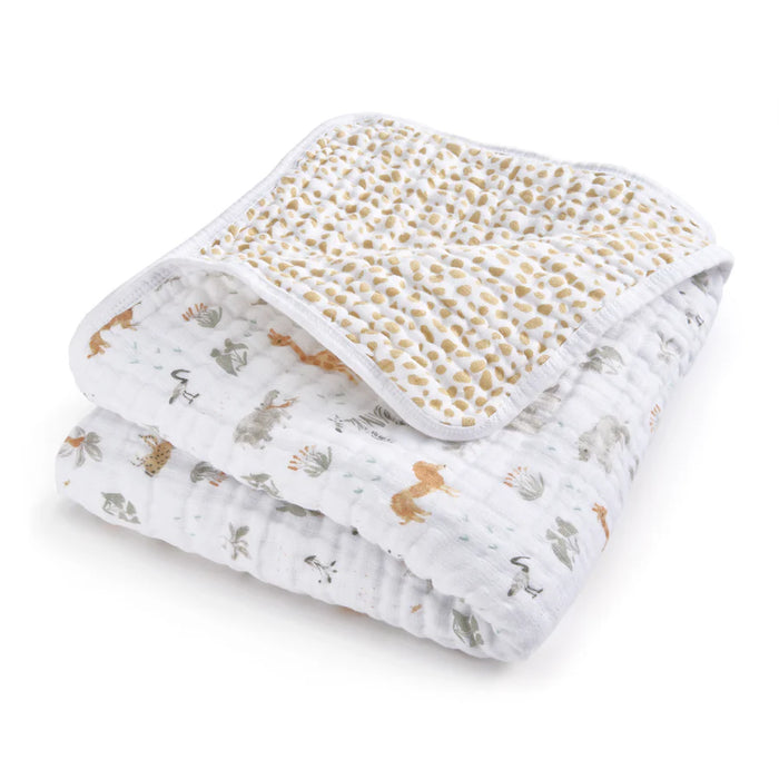 Aden + Anais Muslin Blanket - Giraffe Safari EMBC10030
