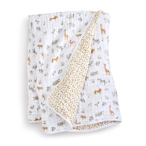 Aden + Anais Muslin Blanket - Giraffe Safari EMBC10030