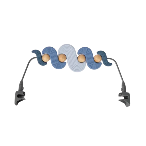 Ergobaby Evolve Bouncer - Non-Plush Toy Bar - Serene Swells