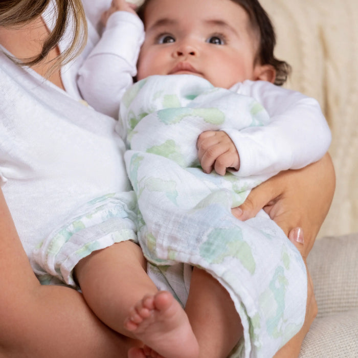 Aden + Anasis Muslin Swaddle Blanket 4pc - Voyage