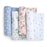 Aden + Anais Muslin Swaddle Blanket 4pc - Butterfly Garden