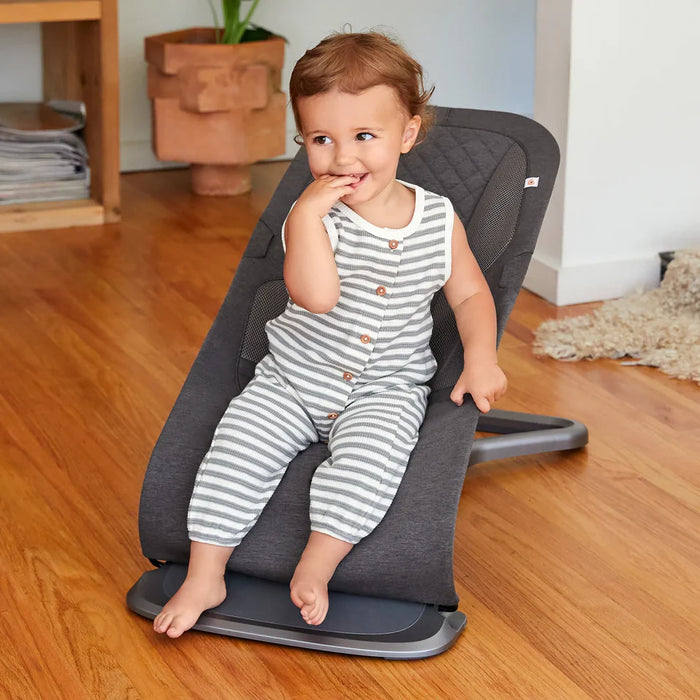 Ergobaby 3-in-1 Evolve Bouncer - Charcoal Grey