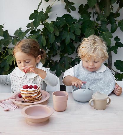 Elodie Baby Bib - Monkey Sunrise