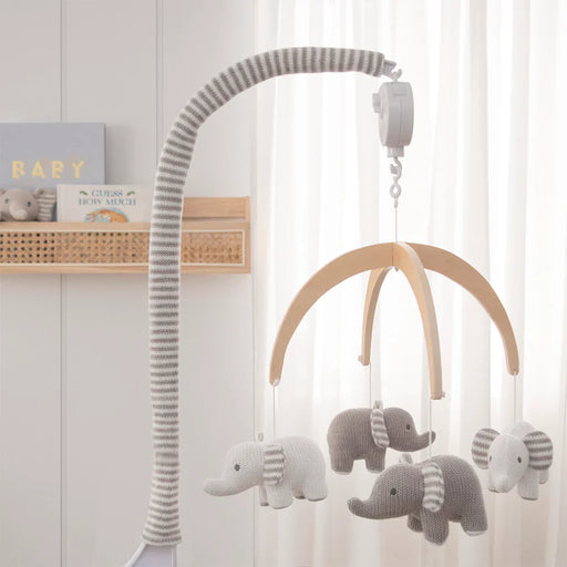 Living Textiles Music Mobile - Elephant Heritage