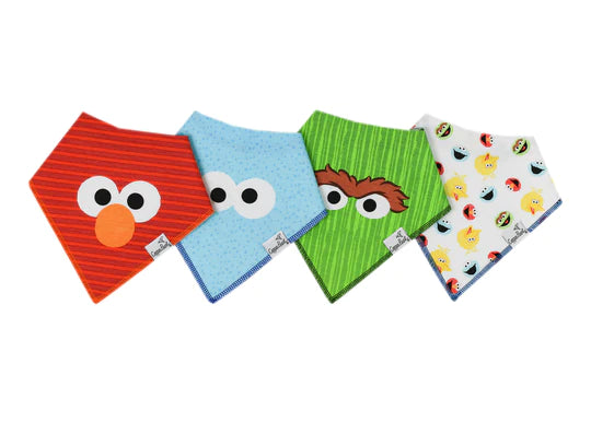 Copper Pearl Bandana Bib Set - Elmo