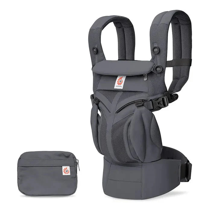 Ergobaby Carrier Omni 360 Cool Air Mesh - Charcoal Grey