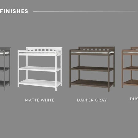 Child Craft Flat Top Changing Table - Matte White