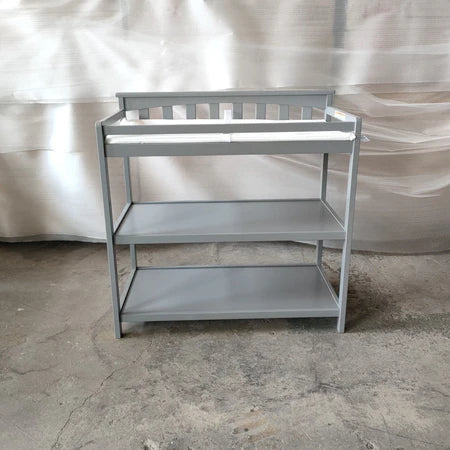 Child Craft Flat Top Changing Table - Cool Grey
