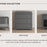 Child Craft Harmony 3-Drawer Dresser - Cool Grey