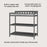 Child Craft Flat Top Changing Table - Cool Grey