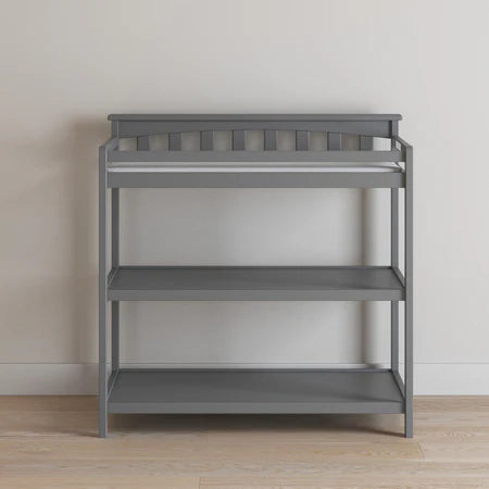 Child Craft Flat Top Changing Table - Cool Grey