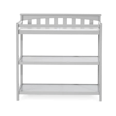 Child Craft Flat Top Changing Table - Cool Grey