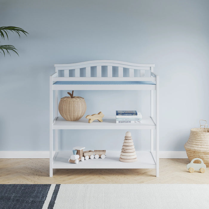 Child Craft Arch Top Changing Table - Matte White