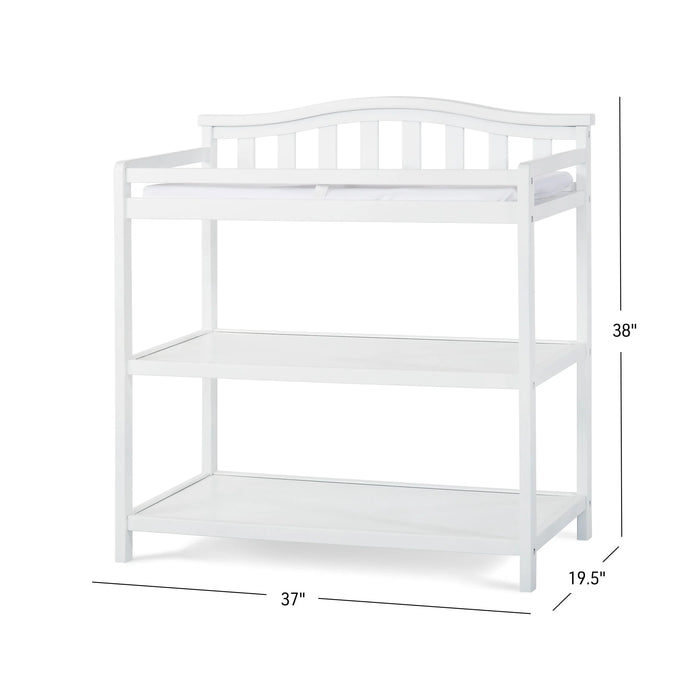 Child Craft Arch Top Changing Table - Matte White