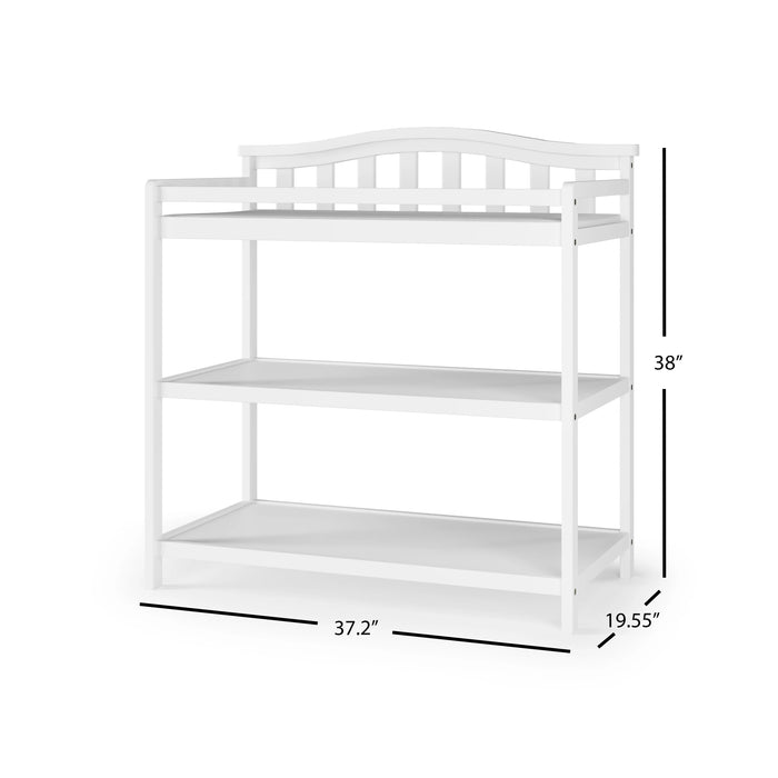 Child Craft Arch Top Changing Table - Matte White