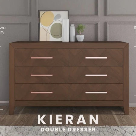 Child Craft Kieran 6-Drawer Dresser - Toasted Chestnut