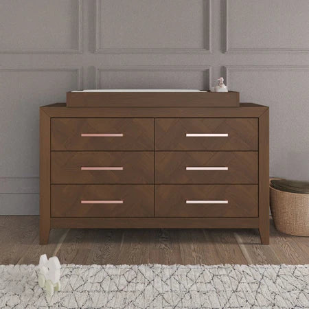 Child Craft Kieran 6-Drawer Dresser - Toasted Chestnut