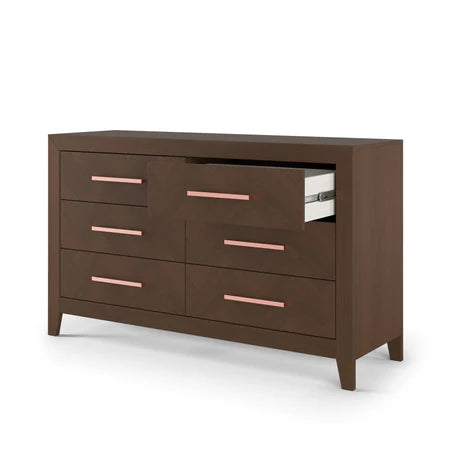 Child Craft Kieran 6-Drawer Dresser - Toasted Chestnut