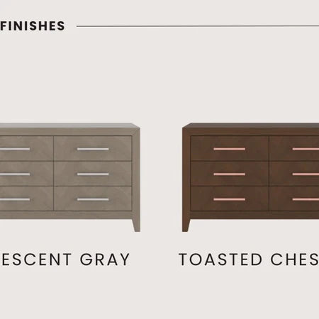 Child Craft Kieran 6-Drawer Dresser - Toasted Chestnut